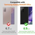 thumbnail image 2 of Case for Samsung Galaxy Note 20 Ultra, Note 20 Ultra 5G Case 6.9 Inches Carbon Fiber Designed, Shockproof Protective Phone Case Thin Cover for Samsung Galaxy Note 20 Ultra, 2 of 14