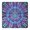 Colorful Tie Dye-2, variant on Colorful Tie Dye Pattern Square Fitted Tablecloth with Elastic Edge,Square Table Cover,Washable Elastic Table Cover for Home Kitchen Party Decor 34"x34"