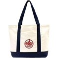 thumbnail image 3 of Trader Joe-s Canvas Tote Shopping Bag - LARGE CLASSIC NAVY BLUE - NEW with TAGS, 3 of 6