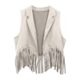 thumbnail image 2 of Boy Cowboy Sleeveless Western Fringe Vest Retro Cowboy Vest Kids, 2 of 4