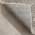 thumbnail image 4 of Well Woven Malaga Hugo Geometric Beige 5'3" x 7'3" High-Low Area Rug, 4 of 8