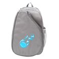 thumbnail image 1 of Bolsa de raqueta de tenis Sunnimix Tote de hombro de tenis organizador de mano con compartimento para zapatos malla de bolsillo almacenamiento impermeable mochila para Paletas de GRIS, 1 of 8
