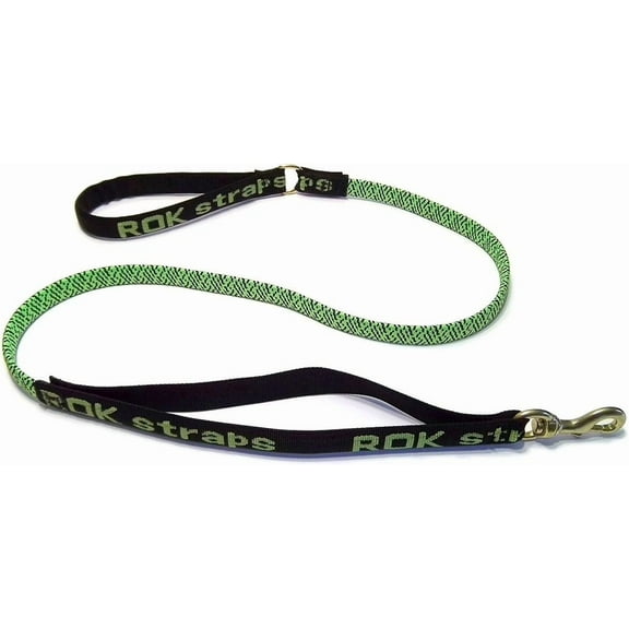 ROK Straps Leash Strap, Green/Black, Medium