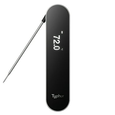 Typhur InstaProbe 0.5S Instant Read Meat Thermometer, Digital Food Cooking Thermometer with High Accuracy, IP67 Waterproof for Kitchen, Grill, BBQ, Oven