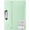 Green, variant on File Holder, Portable A3 Clipboard Folder, Thickened Document Organizer with Elastic Strap, Large Capacity Plastic Clip for Test Papers, Drawings, Files, Reports, and Office Use,White