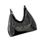 thumbnail image 1 of Bolso de hombro para mujer, de piel sintética, versátil, con cremallera, tipo bandolera. Negro, 1 of 9