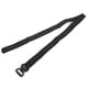 thumbnail image 1 of Cinturón de nailon con hebilla para entrenamiento militar multifunción para exteriores, para hombre, 3,8 x 125 cm (negro), 1 of 9