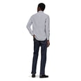 thumbnail image 3 of Camisa Tommy Hilfiger de popelina micro a cuadros, corte regular, para hombre, 3 of 5