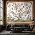 thumbnail image 6 of Peony Tree in a Pale Floral Garden, Romantic Vintage for Flower Lovers, Botanical Home Decor, Mother'S Day Gift, Tapestry Wall Hanging for Bedroom and Living Room, 6 of 7