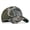MARSH DUCK CAMO, variant on Support Your Local Cowboys Patch Snapback Hat Woodland Bdu Camo / Black