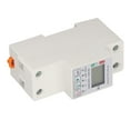 thumbnail image 2 of Tuya APP-Controlled WiFi Smart Power Meter Switch with 63A Adjustable Current, AC85-300V, Multi-Protection (Over/Under Voltage, Leakage, Overload), Real-Time Monitoring (Electricity, Voltage,, 2 of 6
