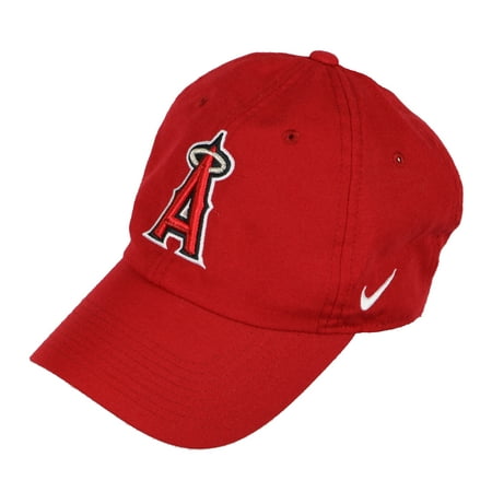 Anaheim Angels Cap - Nike Men's Los Angeles Angels of Anaheim Stadium Strapback Cap One Size Red