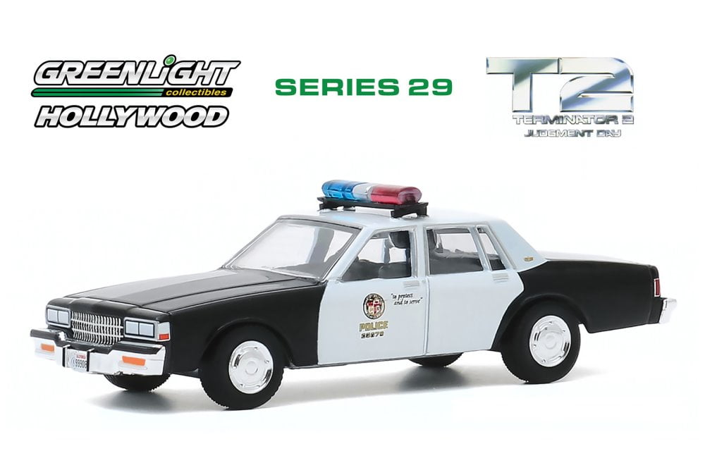 in 1:64 scale by Gre 1984 1977 Dodge Monaco Metropolitan Police The Terminator 