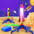 thumbnail image 5 of White Multi Directional Rocket Launch Pad Stem Educational Toy For Kids To Explore Physics In Summer Outdoor Environments, 5 of 5