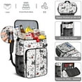 thumbnail image 5 of Travel Cooler Bag - Scribble Dogs Camping Beer Cooler Backpack with Bottle Opener- Waterproof Insulated Picnic Backpacks - Cooler Bag for Beach, 5 of 6