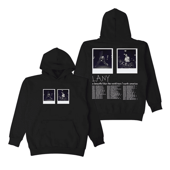 LANY Merch Hoodie A Beautiful Blur World Tour Hoodies Photo Printed Women Men Long Sleeve Pullover