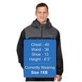 thumbnail image 3 of Columbia Big & Tall Glennaker Lake Jacket Black/Grill, 3 of 6