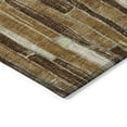 thumbnail image 4 of Addison Rugs Chantille Indoor/Outdoor Transitional Stripes Mocha Washable Rectangle Rug, 3' x 5', 4 of 6