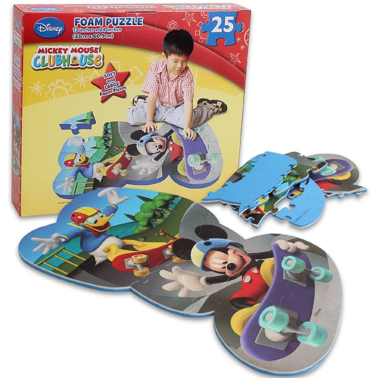 Daiso Japan Disney Mickey Mouse Fluffy soft floor mat free shipping！Mickey face 
