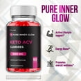 thumbnail image 5 of Pure Inner Glow Maximum Strength ACV Gummies Advanced Apple Cider Vinegar Supplement 1000MG Formula 60 Gummies, 5 of 8