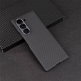 thumbnail image 3 of Nueva funda de fibra de aramida para Samsung Z Fold 6, funda ultradelgada y ligera, carcasa de metal de fibra de carbono para Z Fold 5 6, 3 of 4