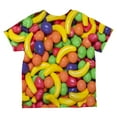 thumbnail image 2 of Halloween Fruit Candy All Over Toddler T Shirt Multi 2T, 2 of 2