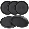 thumbnail image 6 of Worgeous  10 Pcs Plant Drip Tray Small Pot Plate Outdoor Large Flower Black, 6 of 8