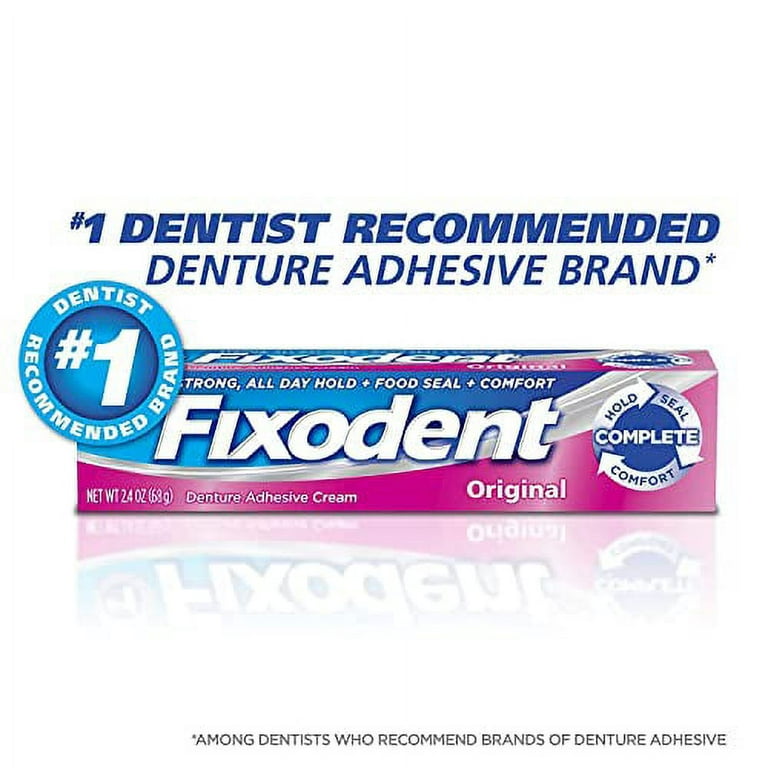 Fixodent Original Denture Adhesive Cream, 2.4 oz - Harris Teeter