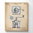 thumbnail image 4 of Coffee Bean Art, Patent Coffee Grinder Wall Art for Kitchen, Ready To Hang for Living Room Home Wall Art, C2315b-16x20, 4 of 6