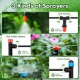 thumbnail image 6 of RUNACC Drip Irrigation Kit, 300FT Garden Watering System, Automatic Irrigation System for Garden, Patio, Lawn, 6 of 10