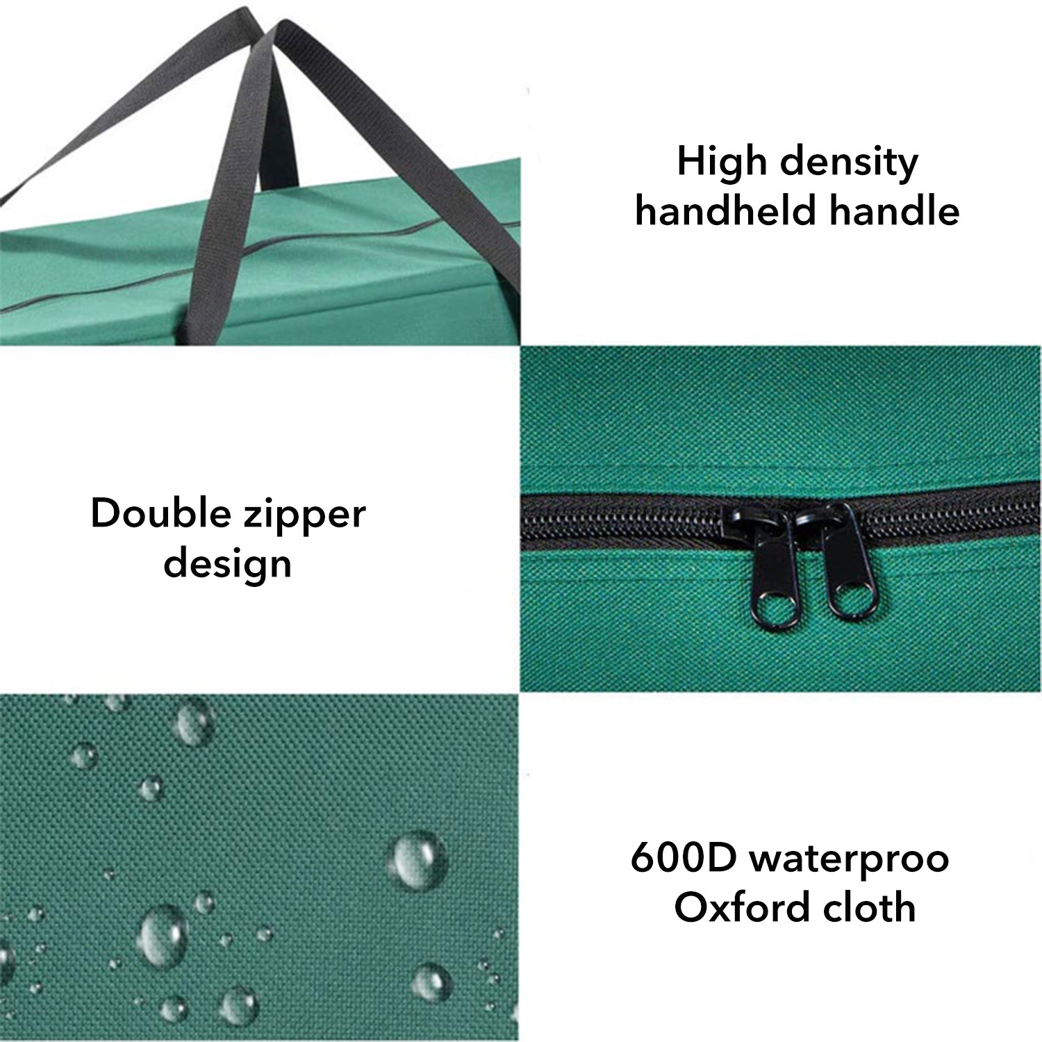 BN-LINK 7.5ft Christmas Tree Storage Bag, Green photo 5