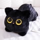 thumbnail image 3 of Muñeco de peluche de gato negro de 50 a 90 cm, bonito cojín de almohada grande kawaii, muñeco de peluche de gato negro para niño y niña, regalos de cumpleaños, 3 of 5
