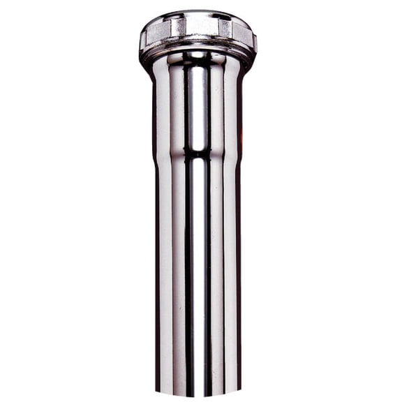 Keeney 1-1/2 In. X 8 In. Chrome Extension Tube 1670PCU