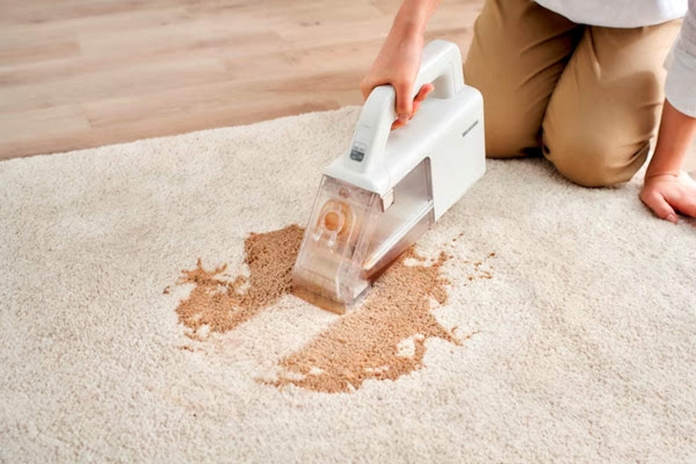 IRIS OHYAMA Rinser cleaner Compact Handy Type White Grey Send from