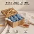 thumbnail image 4 of Mini Highland Cow Ice Cube Mold, 3D Cute Cattle Silicone Ice Cube Trays for Whiskey Cocktails Beer Coffee & Drinks Party, Reusable Animal Dessert Mold for Friends & Cow Lovers, 4 of 6