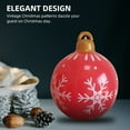 thumbnail image 2 of Christmas Inflatable Balloon PVC Xmas Ball Waterproof Ornament Large Size, 2 of 7