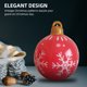 thumbnail image 4 of Artículos de decoración Irfora Globo inflable de Navidad, bola de Navidad de PVC, adorno impermeable de gran tamaño para decoración de patio, fiesta de boda al aire libre, Navidad, Año Nuevo Irfora Artículos de decoración, 4 of 7
