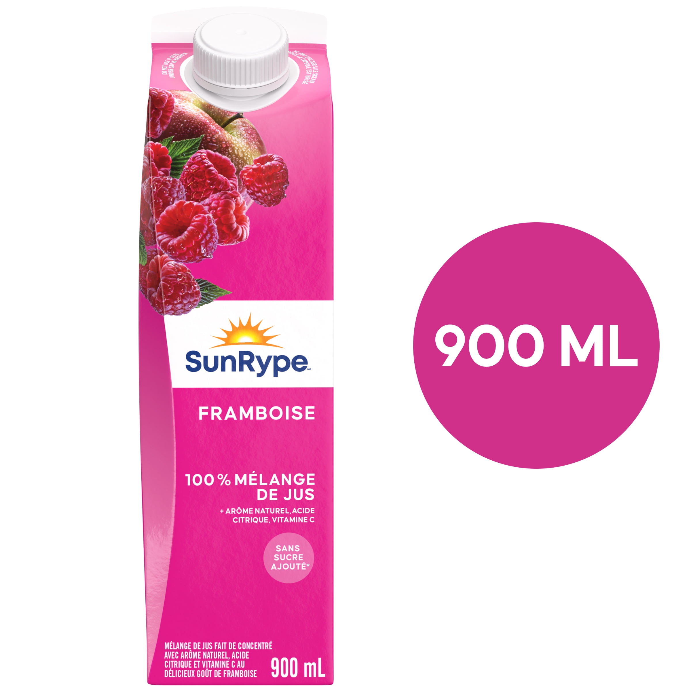SunRype Raspberry Juice, 900 mL