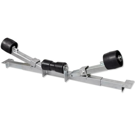 Adjustable Keel Roller Bracket - Boat Trailer Bottom Support Bracket with Keel Rollers