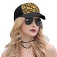thumbnail image 5 of Yiaed Vintage Plaid Sunflower Print Baseball Cap Dad Hat Polo Style Plain Blank Adjustable Size, 5 of 5