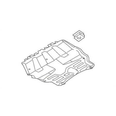 Genuine OE Volkswagen Splash Shield - 5N0-825-235-C