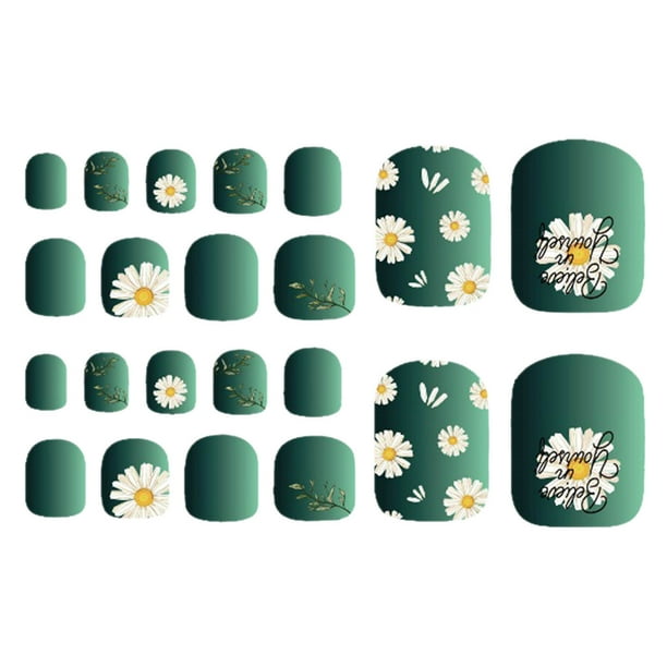 Xihbxyly Pegatinas para Uñas de Pies, Diseño Hawaiano, Autoadhesivas, de Fácil Aplicación, Duraderas, para Personalizar Tu Estilo, Accesorio de Verano, Ideales para Mujeres y Niñas.