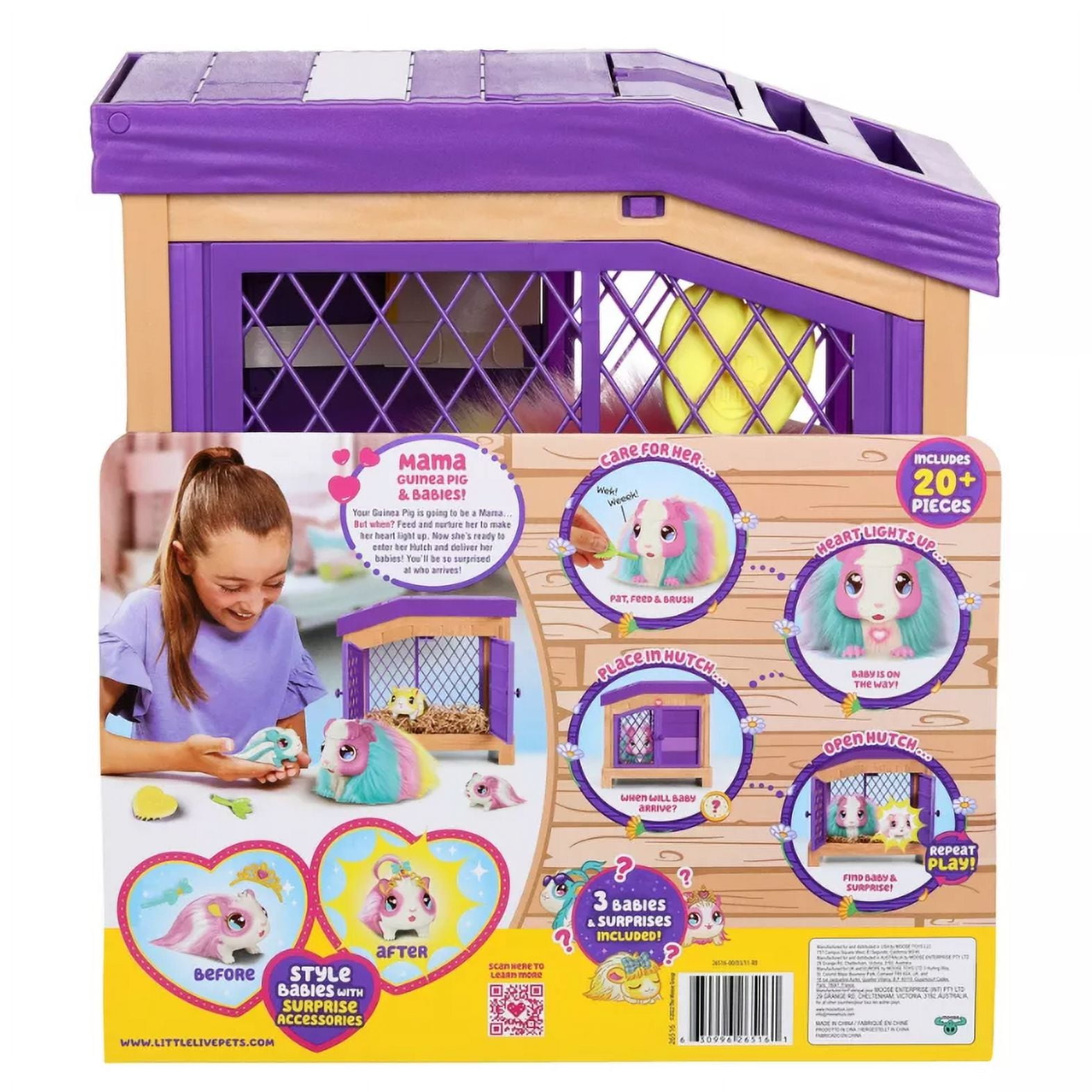 Little Live Pets Mama Surprise Guinea Pigs Rainbow Limited Edition