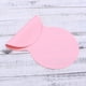 thumbnail image 5 of Tapete de silicona ecológico para mascotas, antideslizante, resistente al desgaste y con aislamiento térmico, tapete con forma de nube para comida de perros (rosa claro), 5 of 7