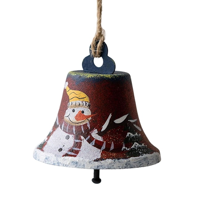 Campana colgante de Navidad Adornos Árbol de Navidad Fiesta con cuerda Restaurantes Colco Campanas de viento