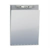 Saunders Aluminum Clipboard w/Writing Plate 3/8" Clip Cap 8 1/2 x 12 Sheets Silver 12017