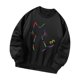 thumbnail image 5 of Sudadera de mujer Sudadera con cuello redondo Estampado gráfico Tops sueltos Sudadera suave Ropa deportiva para ir de compras Deportes Oficina , SG, 5 of 10