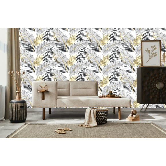 Banana Leaf Peel And Stick Wallpaper