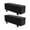 10CM-Black, variant on 1. Thick Foam Armrest Cushions For Desk Office Chairs Ergonomic & Washable Removable Design
