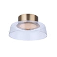 thumbnail image 4 of 55182-SB-LED Craftmade Lighting Centric - 13.75 Inch 13W LED Flush Mount-Satin Brass Finish, 4 of 9